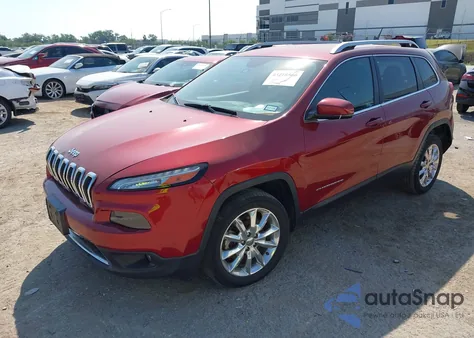 2014 Jeep Cherokee Limited from USA, damaged, VIN 1C4PJLDB7EW293070